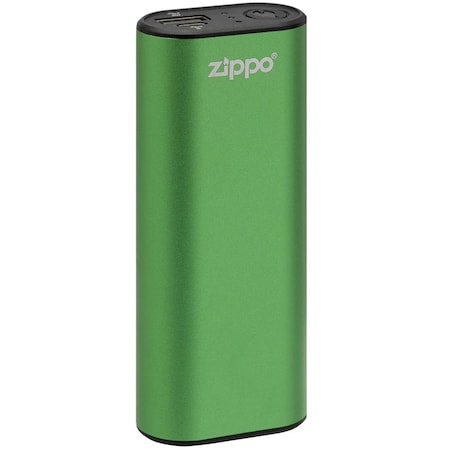 Zippo 2024 Zippo Outdoor 6 Hour Rechargeable Hand Warmer Green,  ZIP-40615